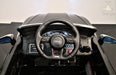 Audi S5 Cabriolet, Noir métallisé | Voiture pour enfant [Version Luxe]