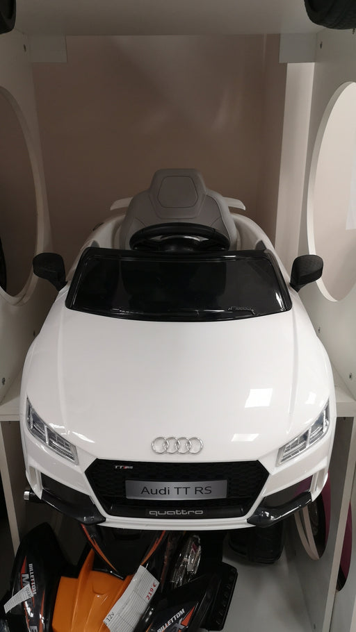 AUDI TT RS 12V - Blanc | Voiture électrique pour enfant - Titange Cars