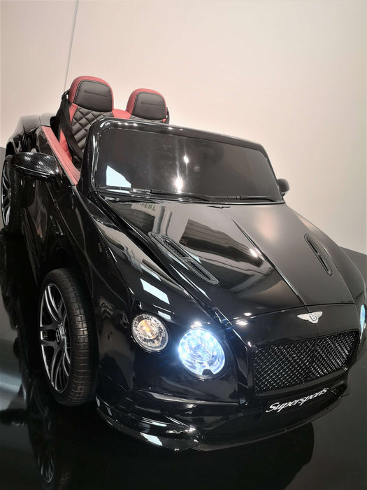 Bentley Continental  rouge/noir- Deux places [Version Luxe]