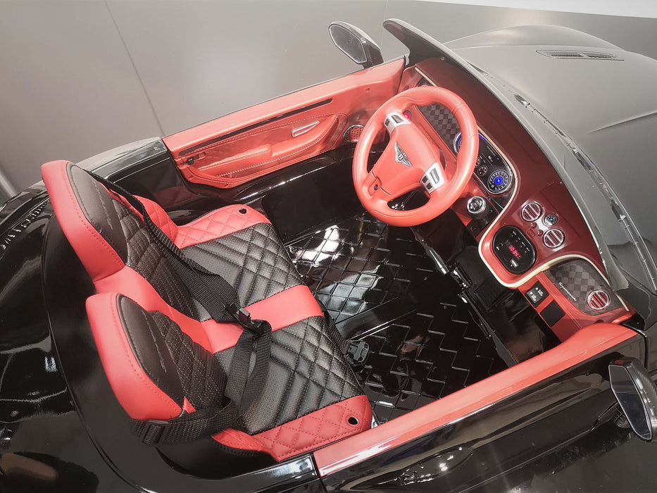 Bentley Continental  rouge/noir- Deux places [Version Luxe]