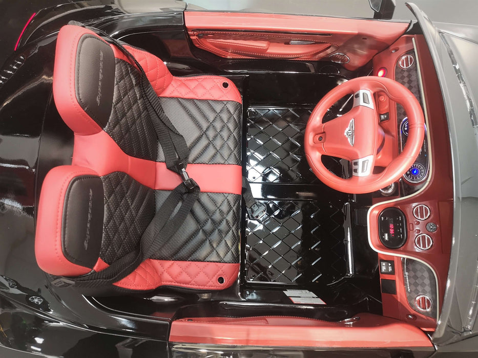 Bentley Continental  rouge/noir- Deux places [Version Luxe]