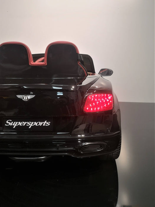 Bentley Continental  rouge/noir- Deux places [Version Luxe]