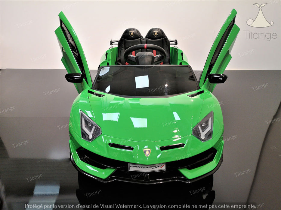 Lamborghini Aventador Vert | Voiture pour enfant