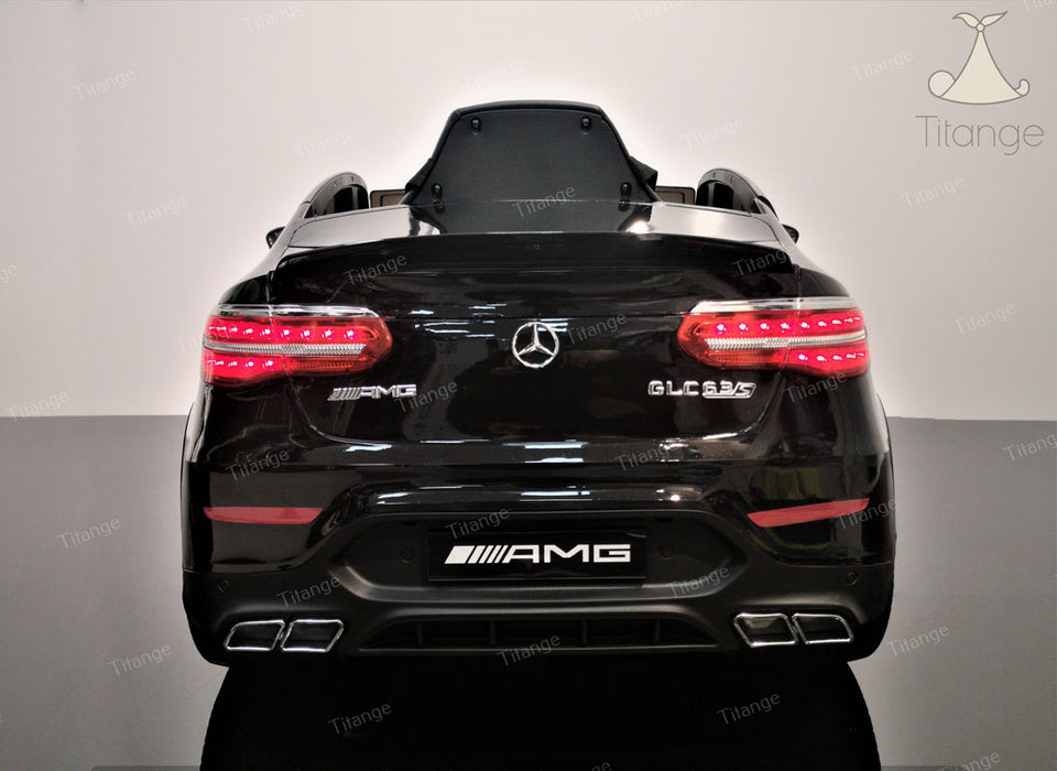 Mercedes GLC 63 S Coupé Noir métallisé | Voiture enfant [Version Luxe]