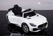 Mercedes GTR Blanc - AMG | Voiture électrique pour enfant