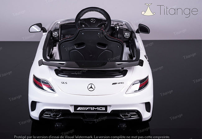 Voiture électrique enfant mercedes amg gtr 2 places