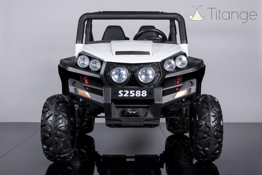 Buggy XXL Rose - Deux places, 4 Moteurs  | Voiture pour enfant