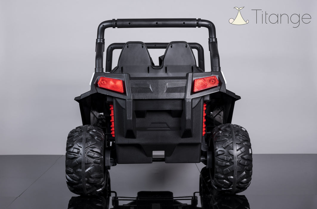 Buggy XXL Rose - Deux places, 4 Moteurs  | Voiture pour enfant