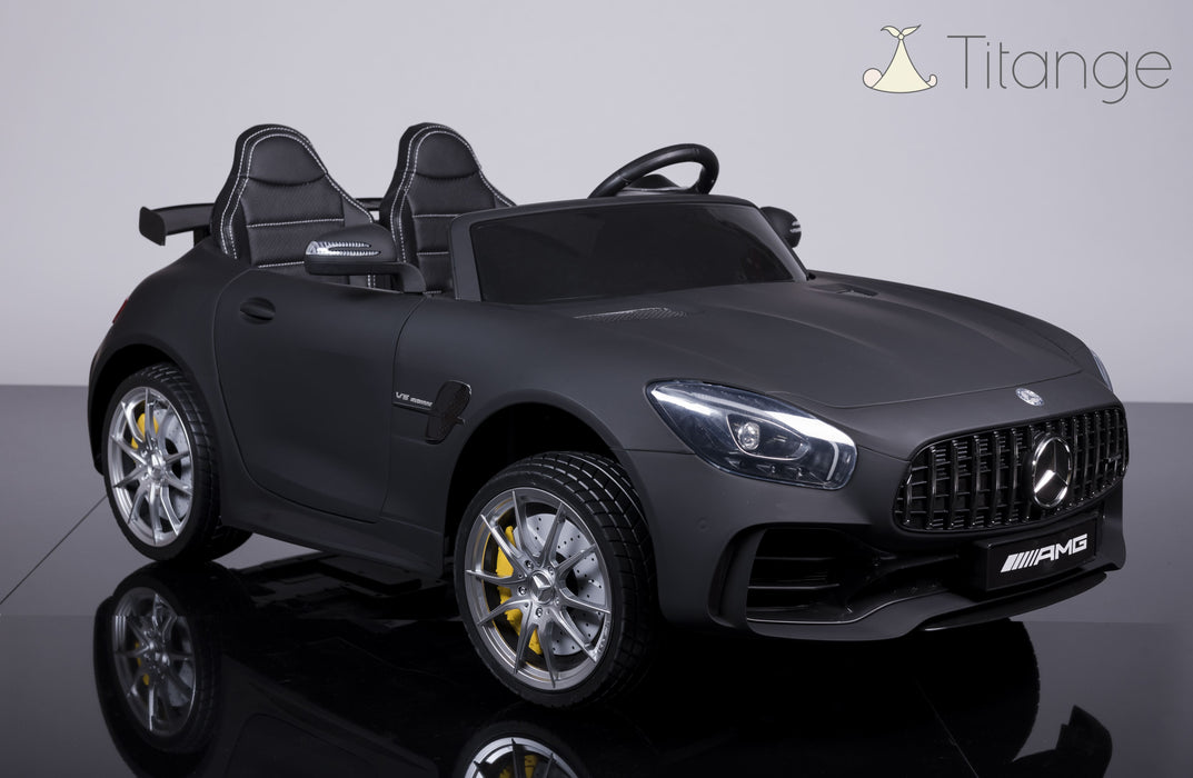Mercedes GTR - Rose- Deux places | Voiture pour enfant [Version luxe]