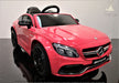 Mercedes C63 Rose | Voiture électrique pour enfant [Version Luxe]